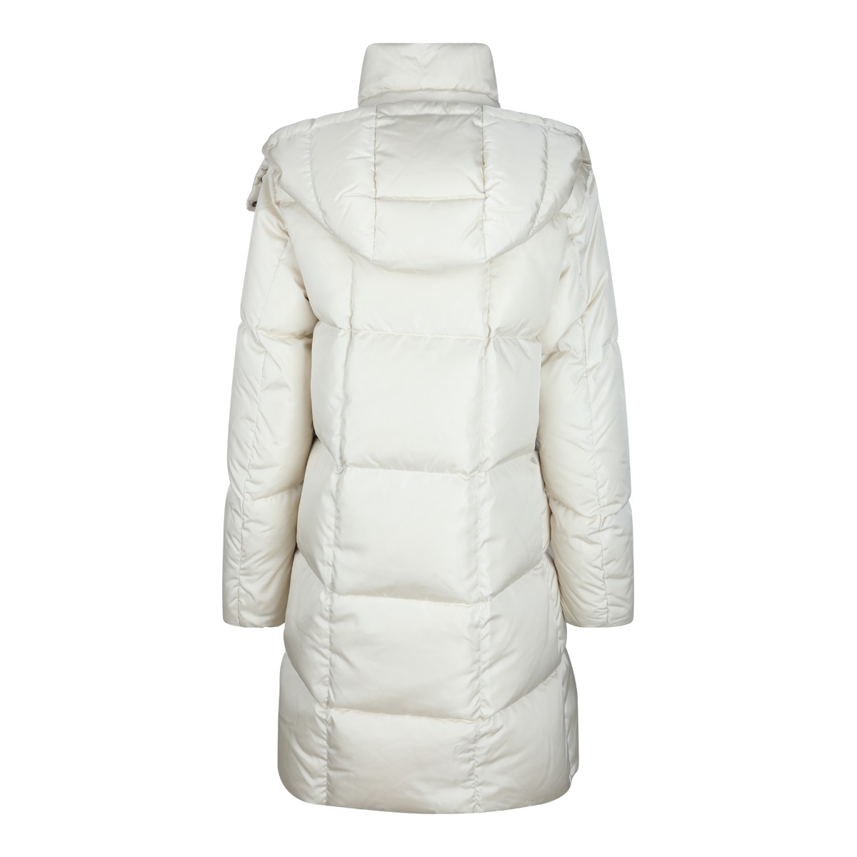 IVORY PUFFER LITTLE LONG DOWN JACKET