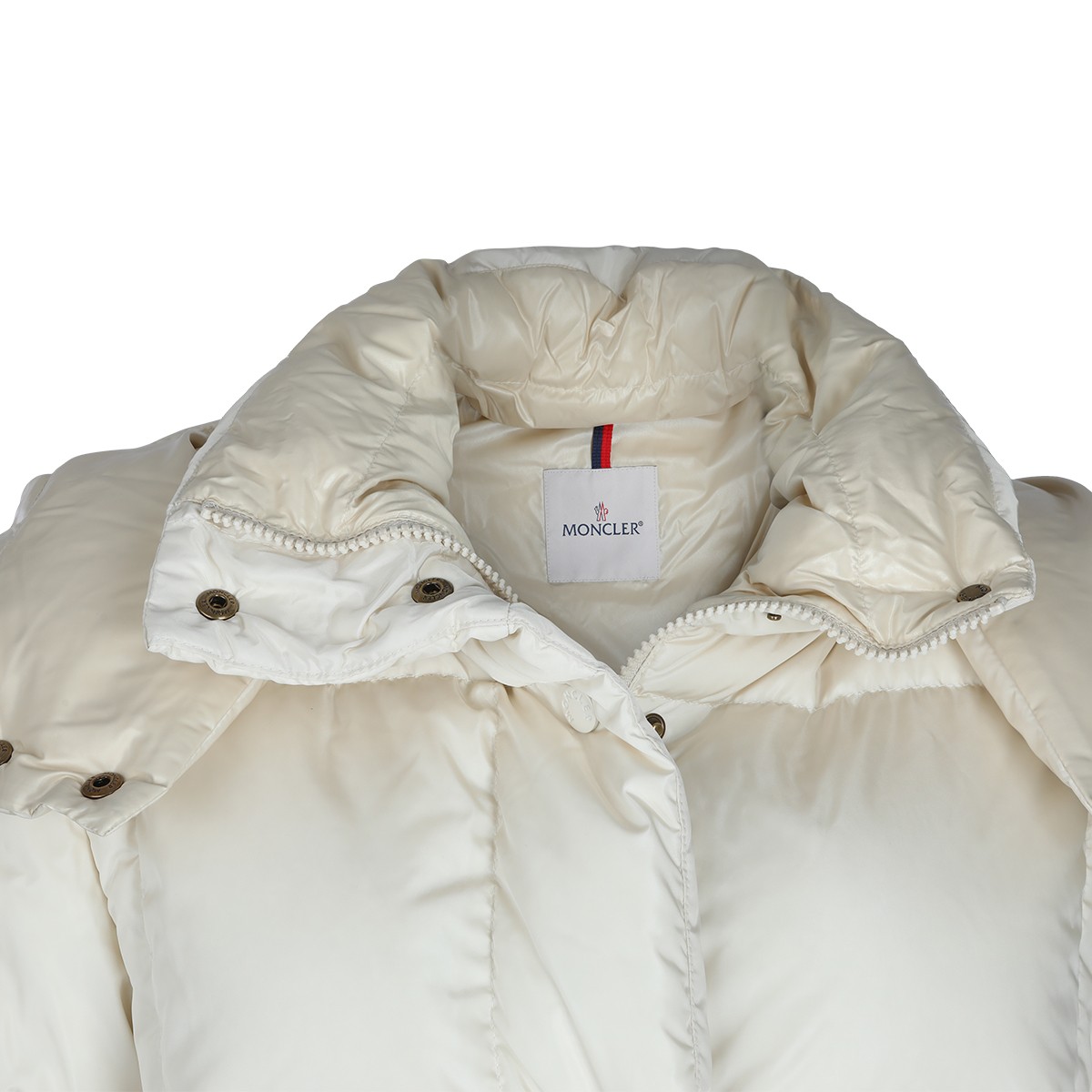 IVORY PUFFER LITTLE LONG DOWN JACKET