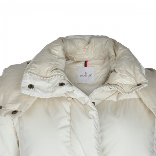 IVORY PUFFER LITTLE LONG DOWN JACKET