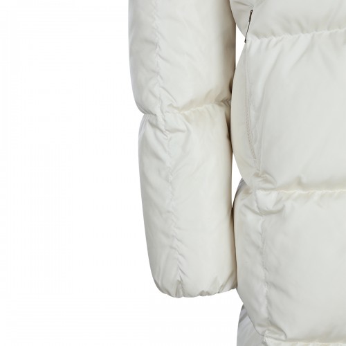 IVORY PUFFER LITTLE LONG DOWN JACKET