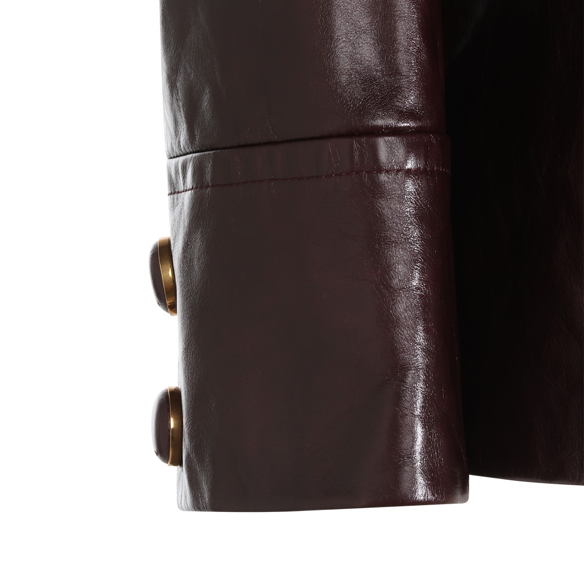 DARK PURPLE LEATHER JACKET
