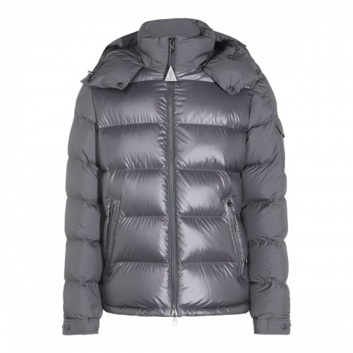 GREY PUFFER MAYA DOWN JACKET