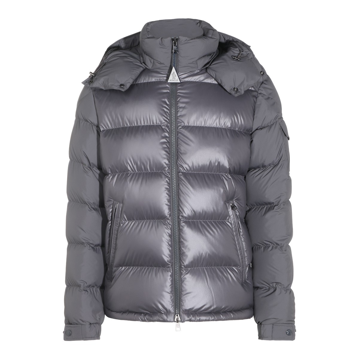 GREY PUFFER MAYA DOWN JACKET