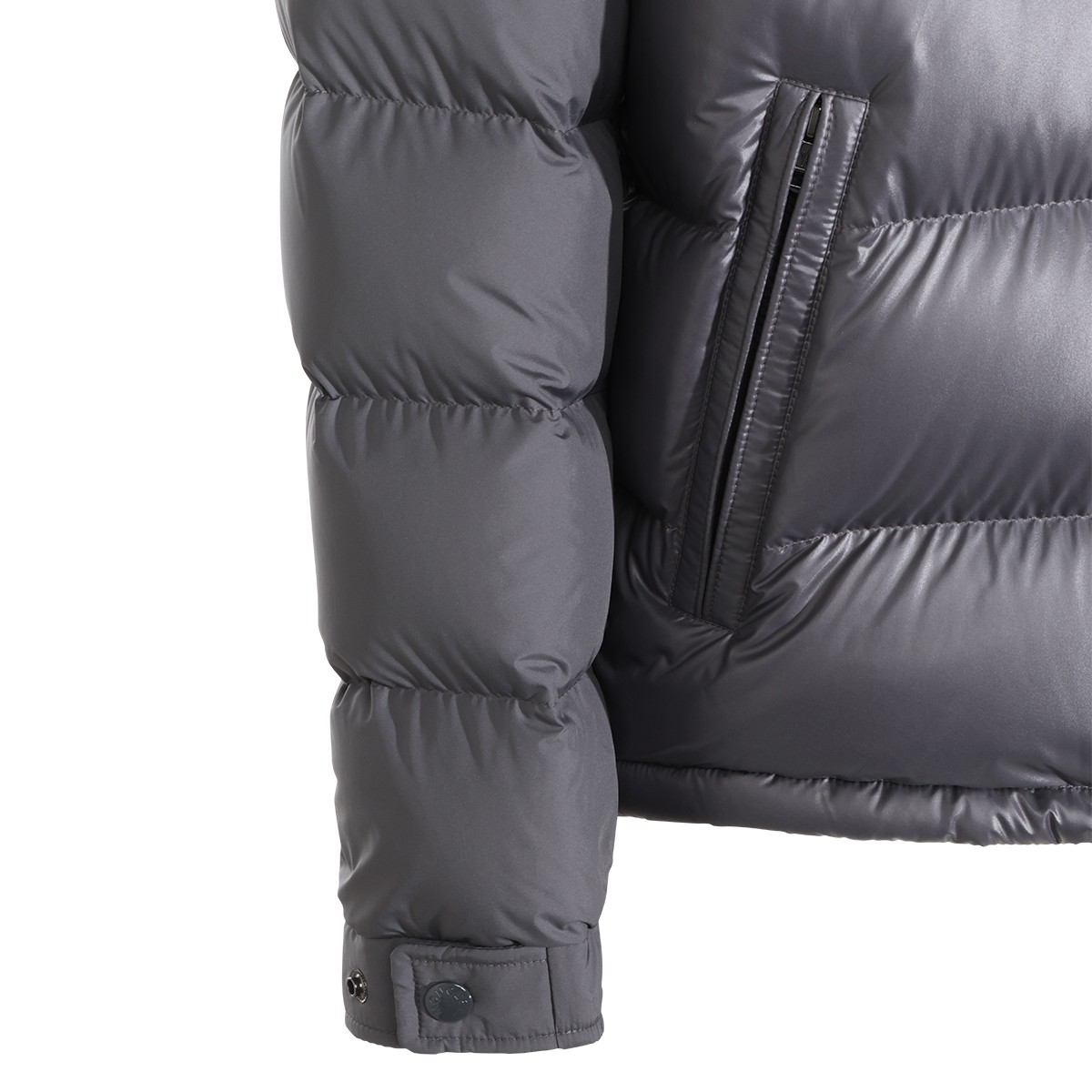 GREY PUFFER MAYA DOWN JACKET