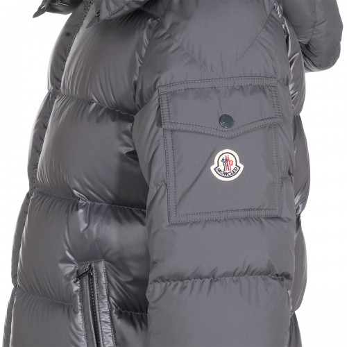 GREY PUFFER MAYA DOWN JACKET