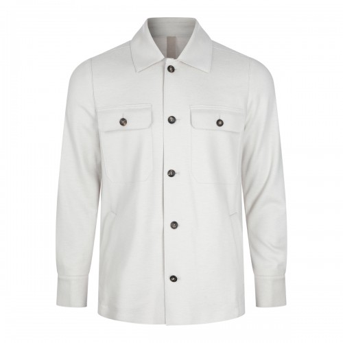 SAND WOOL BLEND CASUAL JACKET