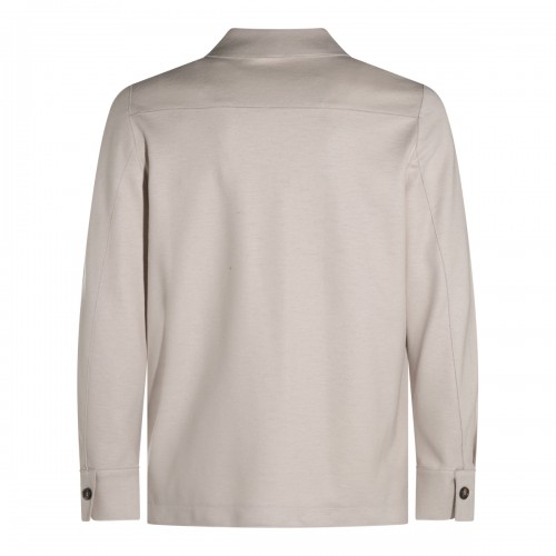 SAND WOOL BLEND CASUAL JACKET 2