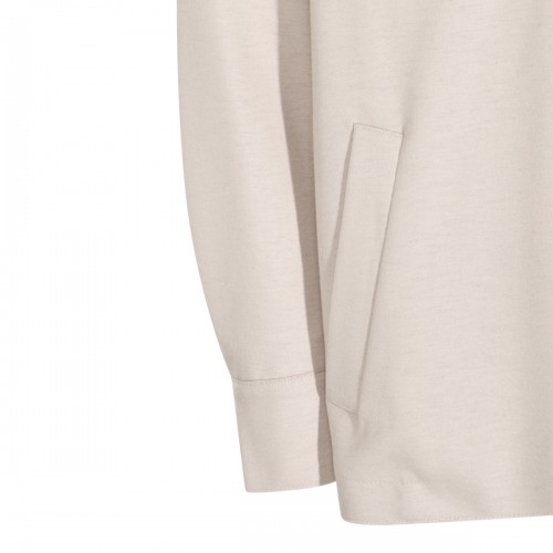 SAND WOOL BLEND CASUAL JACKET