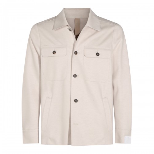 SAND WOOL BLEND CASUAL JACKET