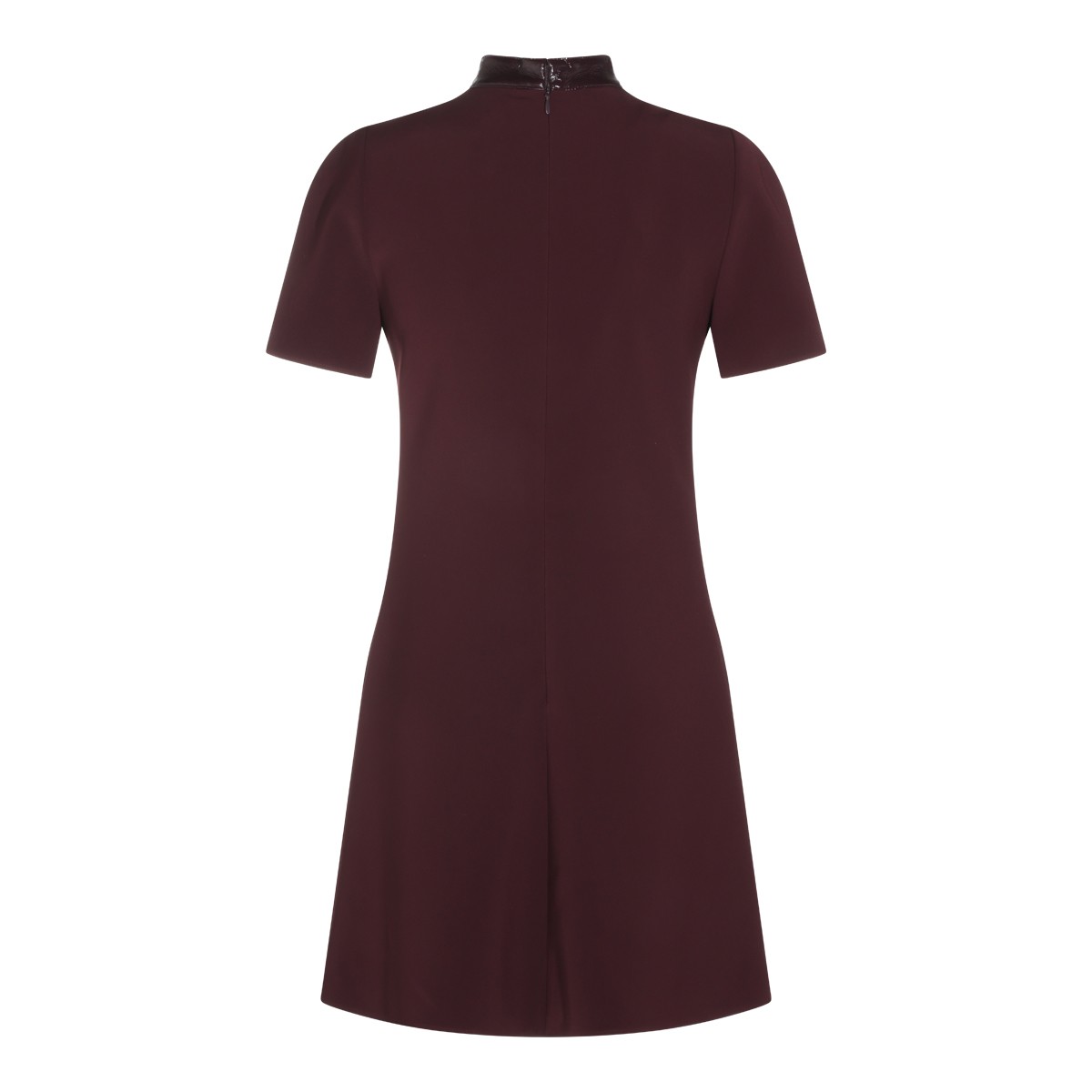 BURGUNDY MINI DRESS