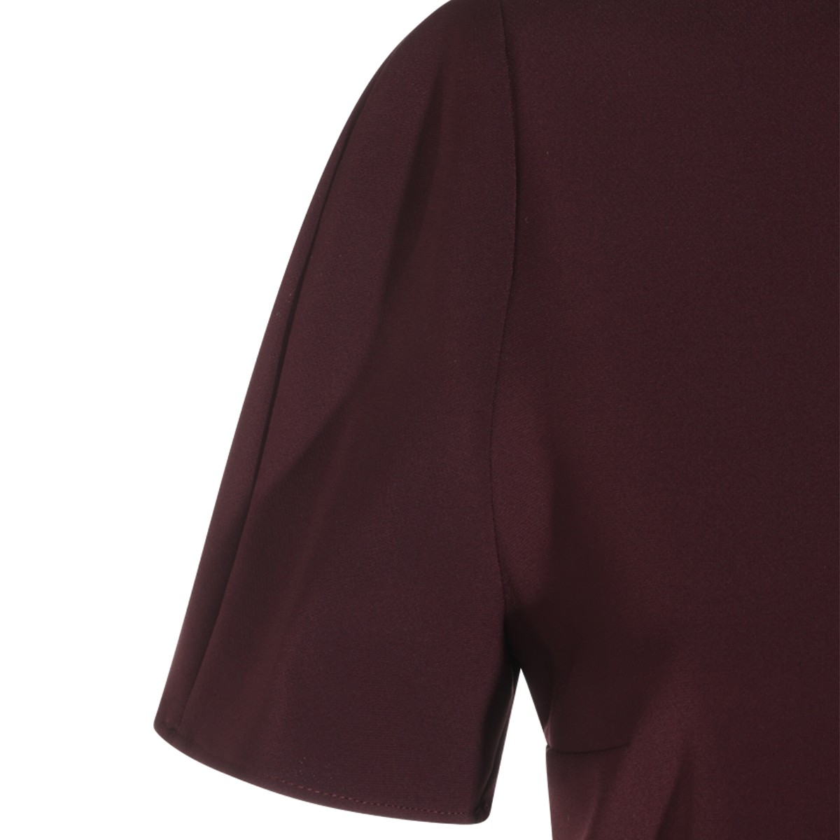 BURGUNDY MINI DRESS