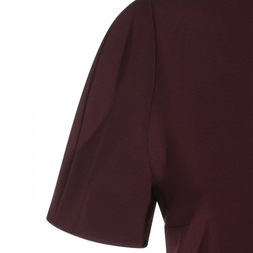 BURGUNDY MINI DRESS