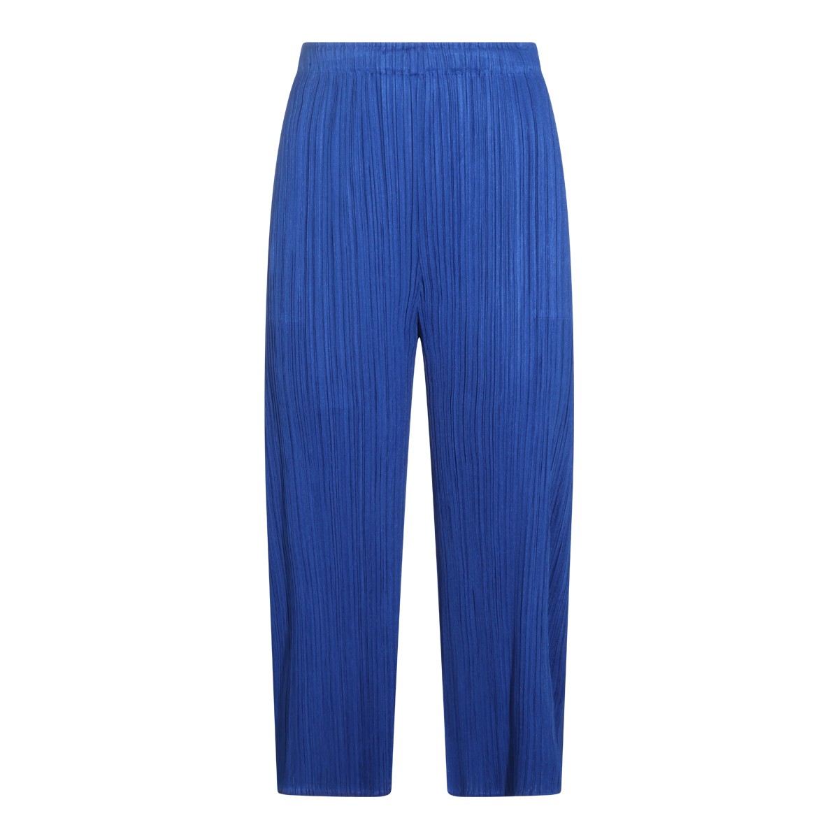 BLUE PLEATED PANTS