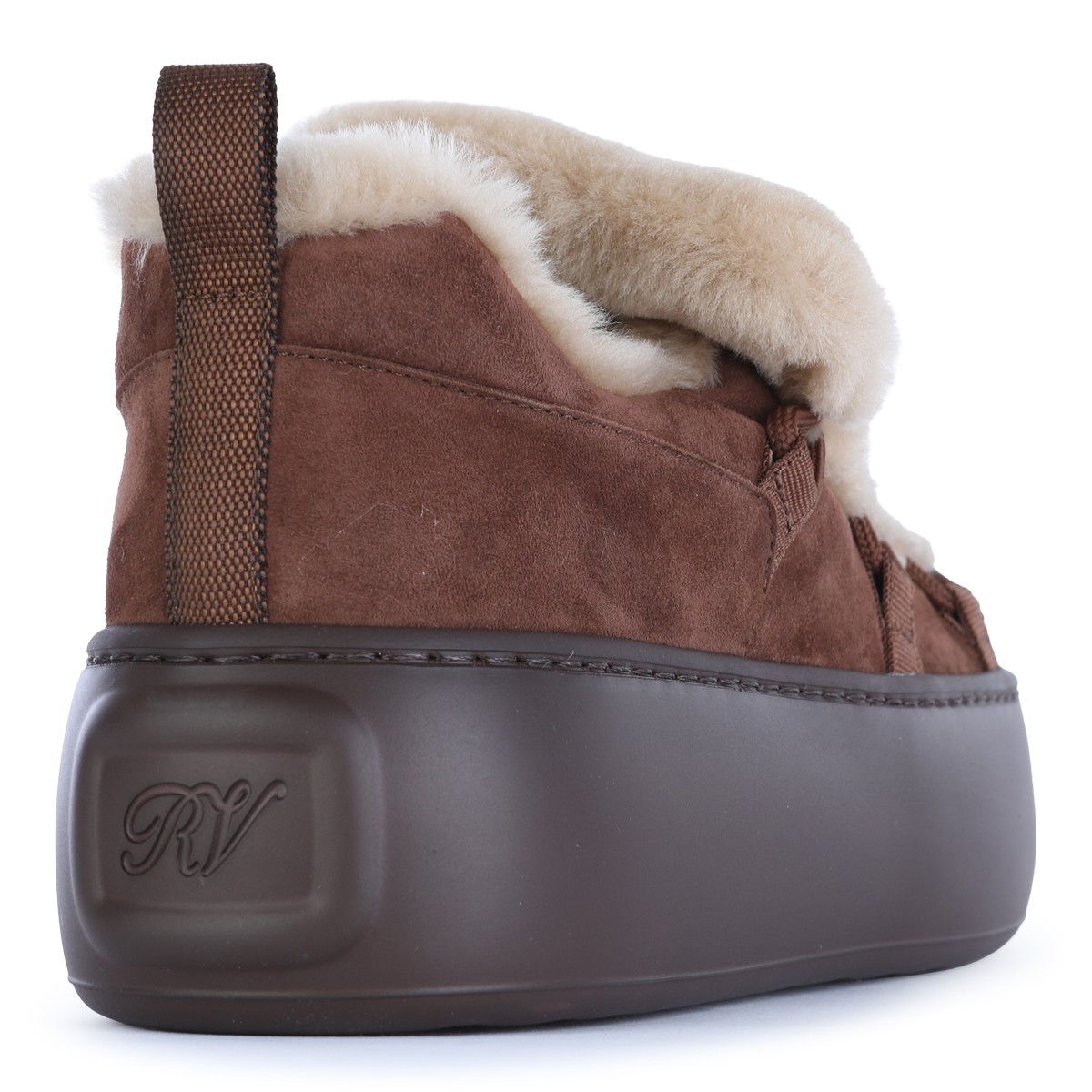 BROWN SUEDE LOAFERS