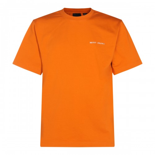 ORANGE COTTON T-SHIRT