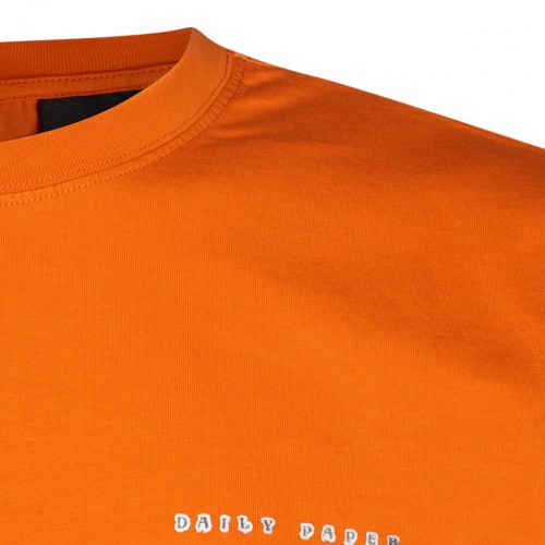 ORANGE COTTON T-SHIRT