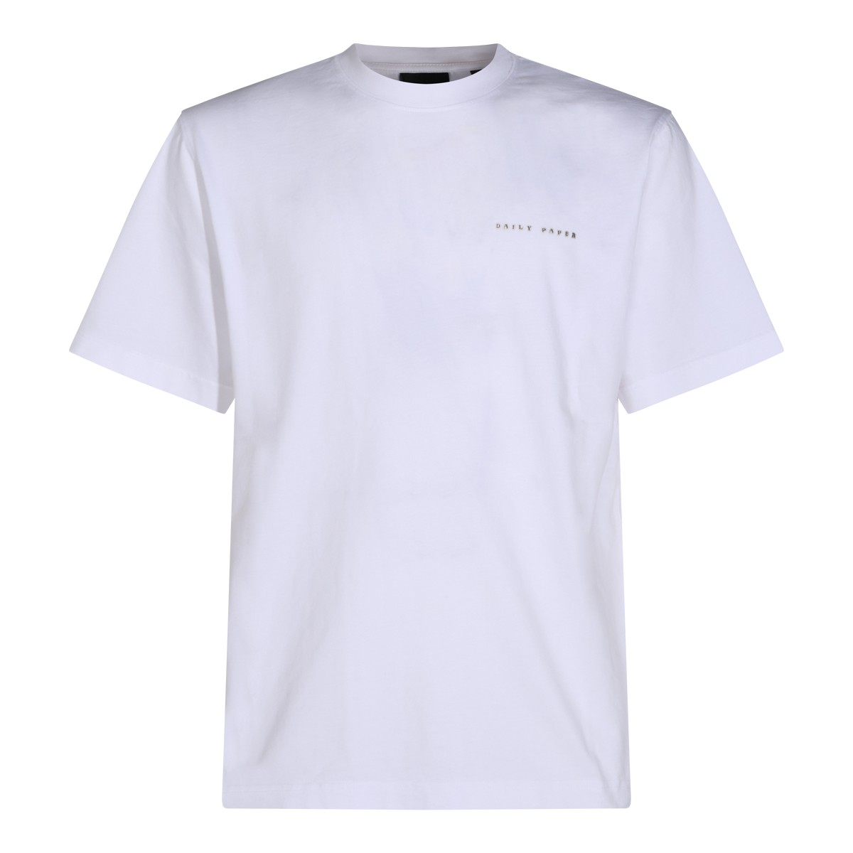 WHITE COTTON T-SHIRT 