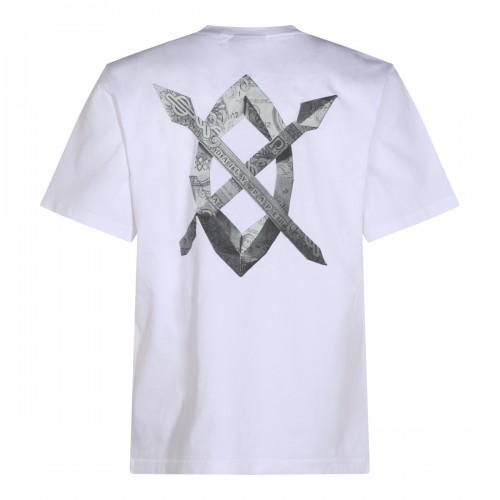 WHITE COTTON T-SHIRT 