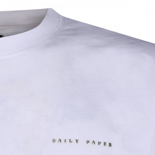 WHITE COTTON T-SHIRT 