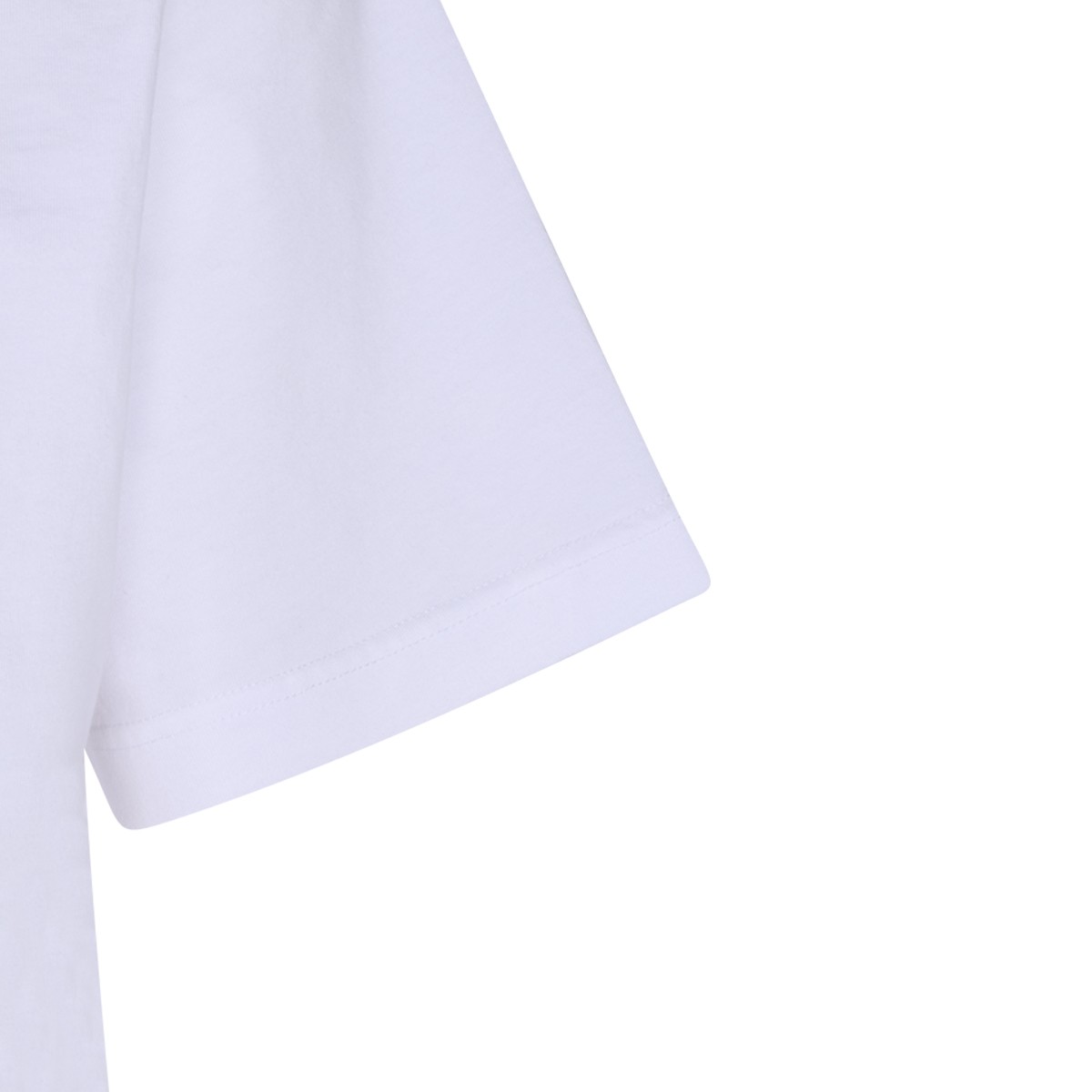 WHITE COTTON T-SHIRT 