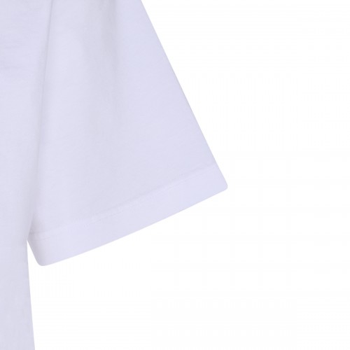 WHITE COTTON T-SHIRT 