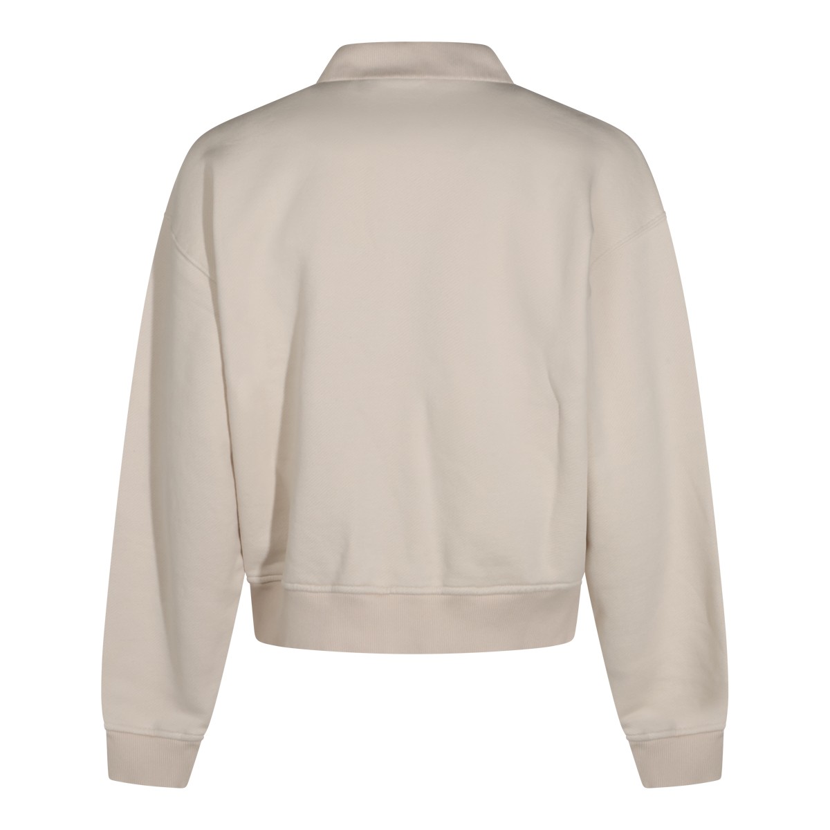 MOONBEAM BEIGE COTTON SWEATSHIRT