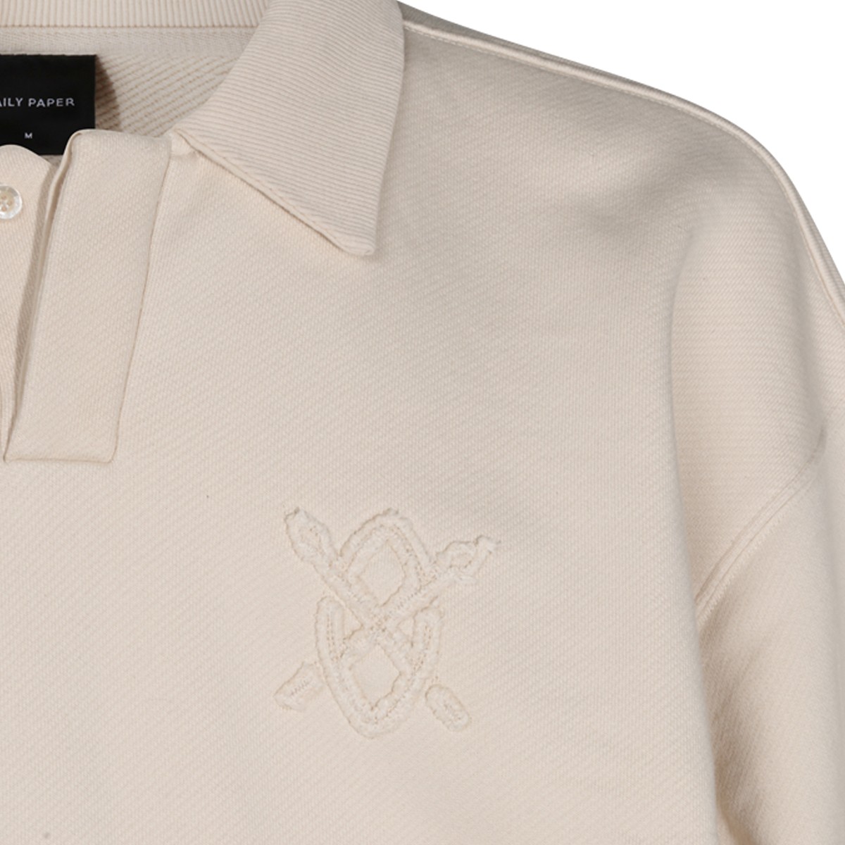 MOONBEAM BEIGE COTTON SWEATSHIRT