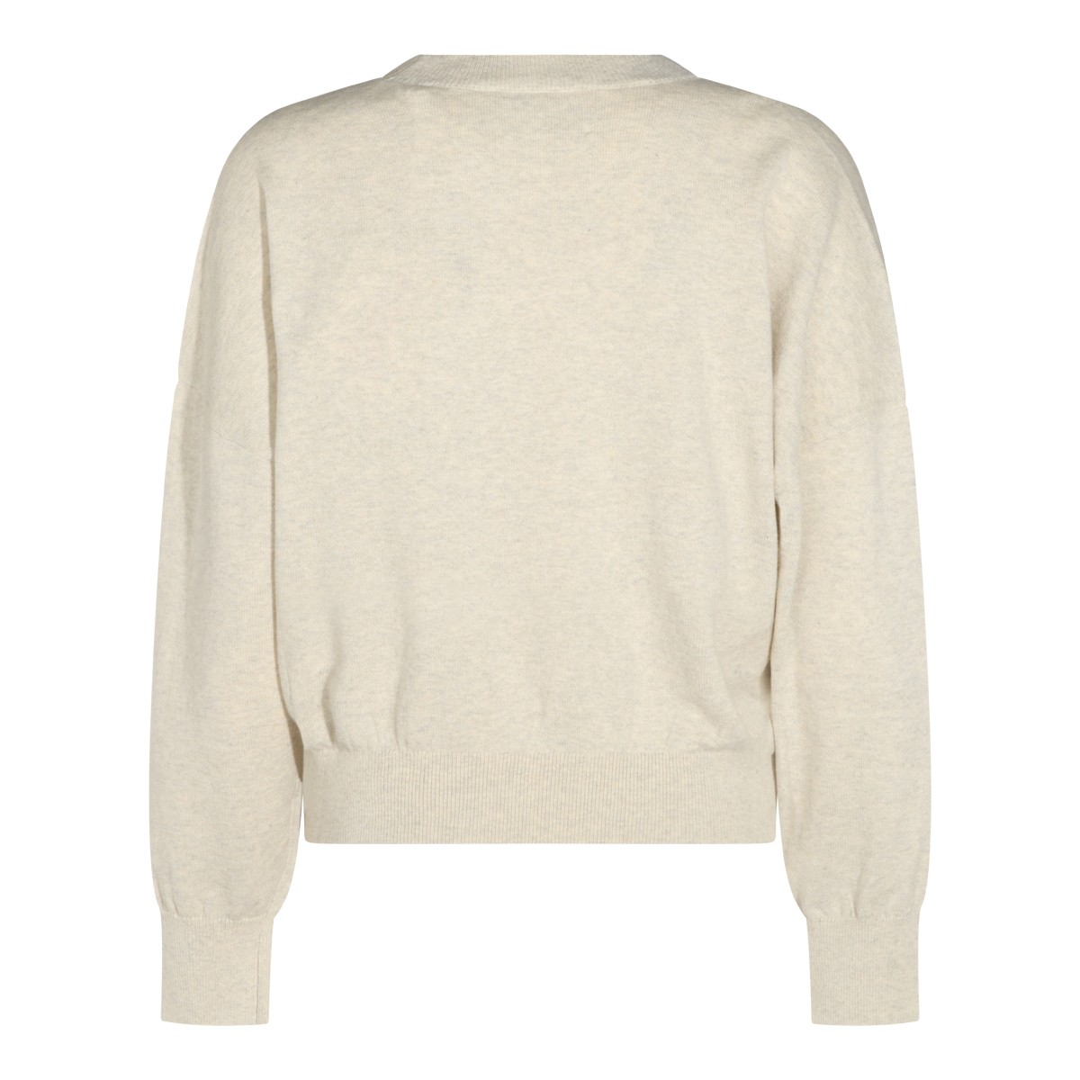 LIGHT GREY COTTON MARISANS SWEATER