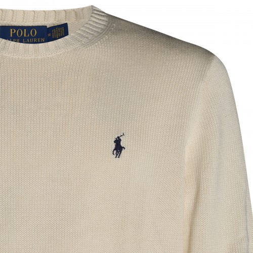 CREAM COTTON SWEATER