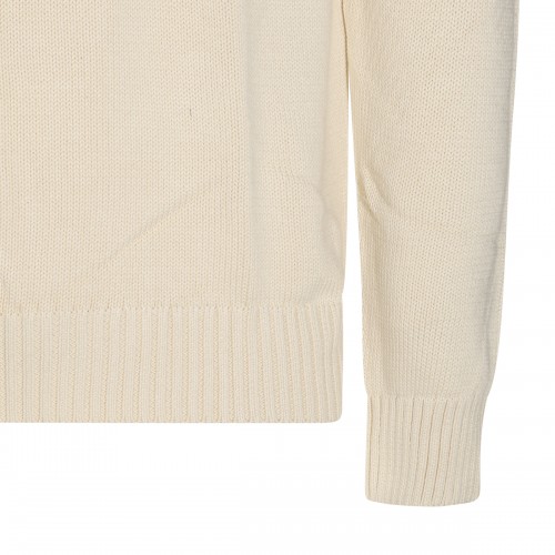 CREAM COTTON SWEATER