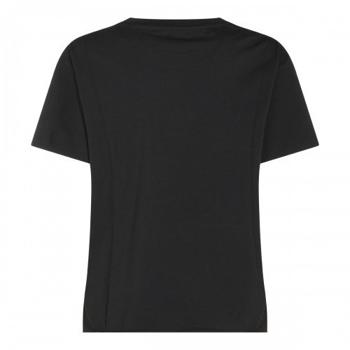 BLACK COTTON T-SHIRT
