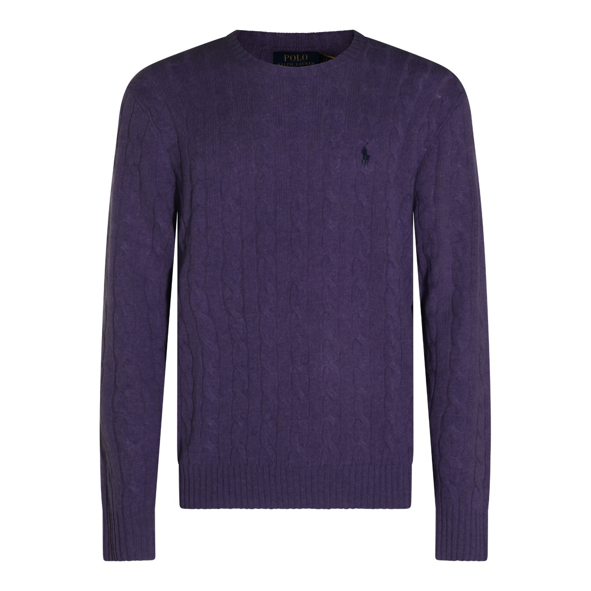 PURPLE WOOL SWEATER