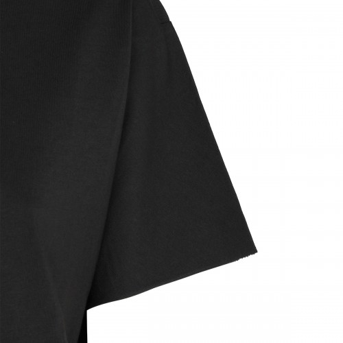 BLACK COTTON T-SHIRT