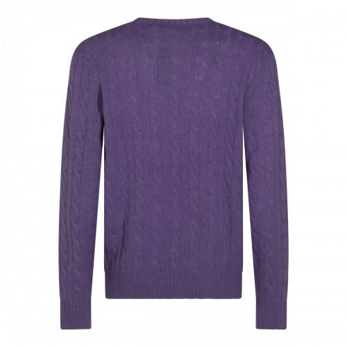 PURPLE WOOL SWEATER 2