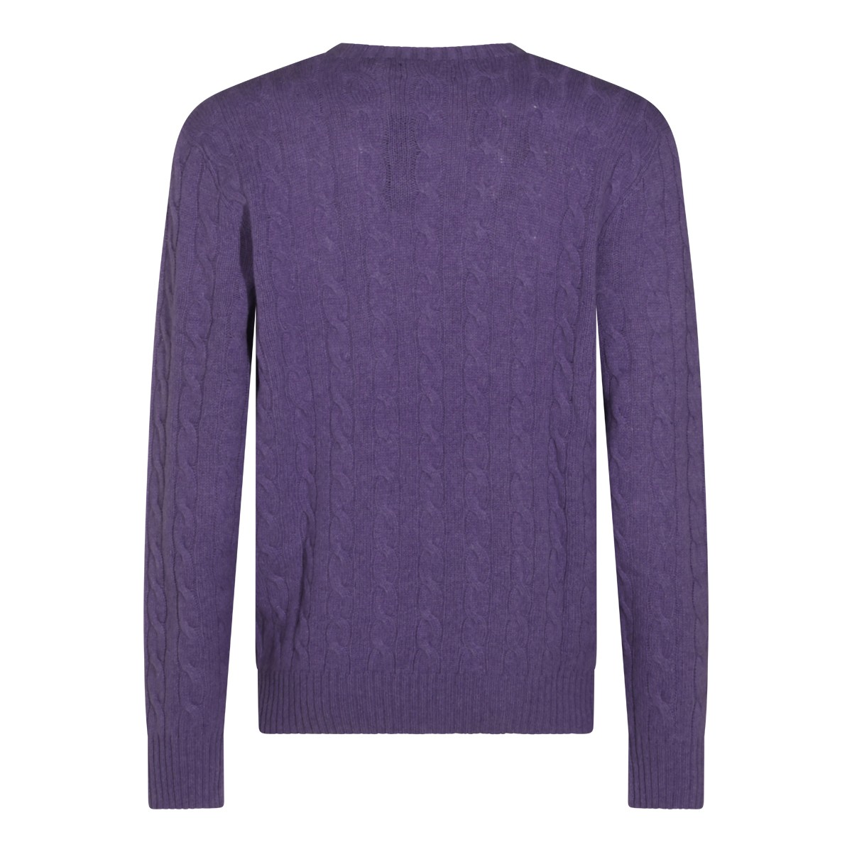 PURPLE WOOL SWEATER