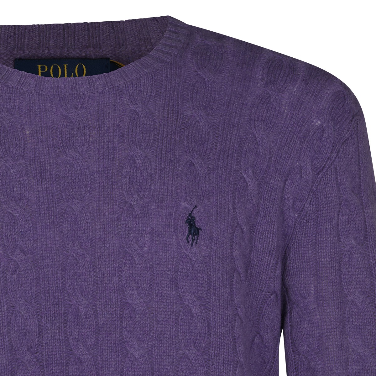 PURPLE WOOL SWEATER