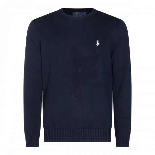 HUNTER NAVY COTTON SWEATER