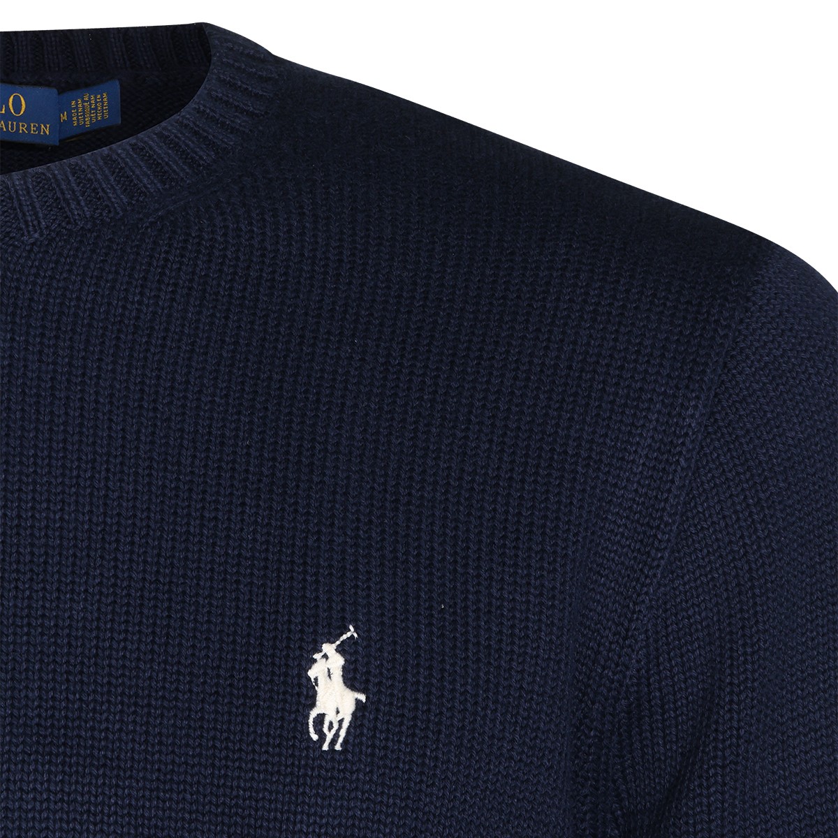 HUNTER NAVY COTTON SWEATER