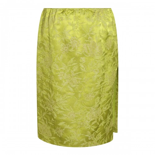 ACID GREEN LACE SKIRT 2