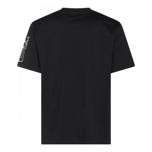 BLACK COTTON T-SHIRT