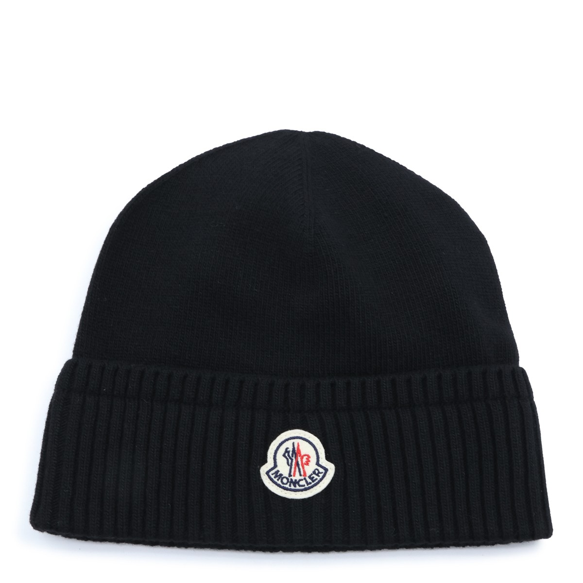 BLACK CASHMERE BLEND BEANIE