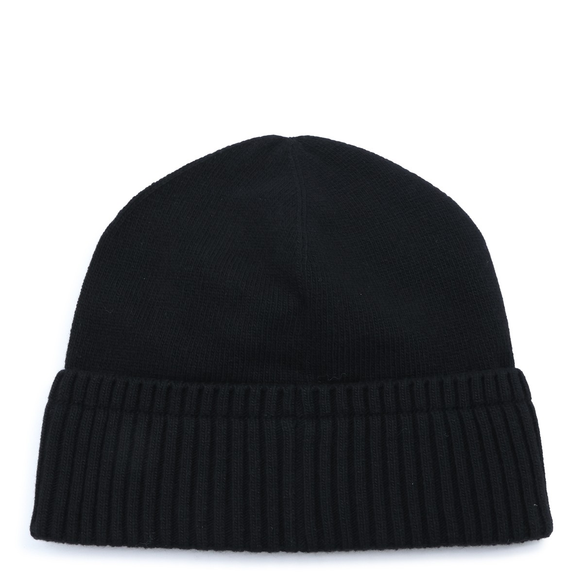 BLACK CASHMERE BLEND BEANIE