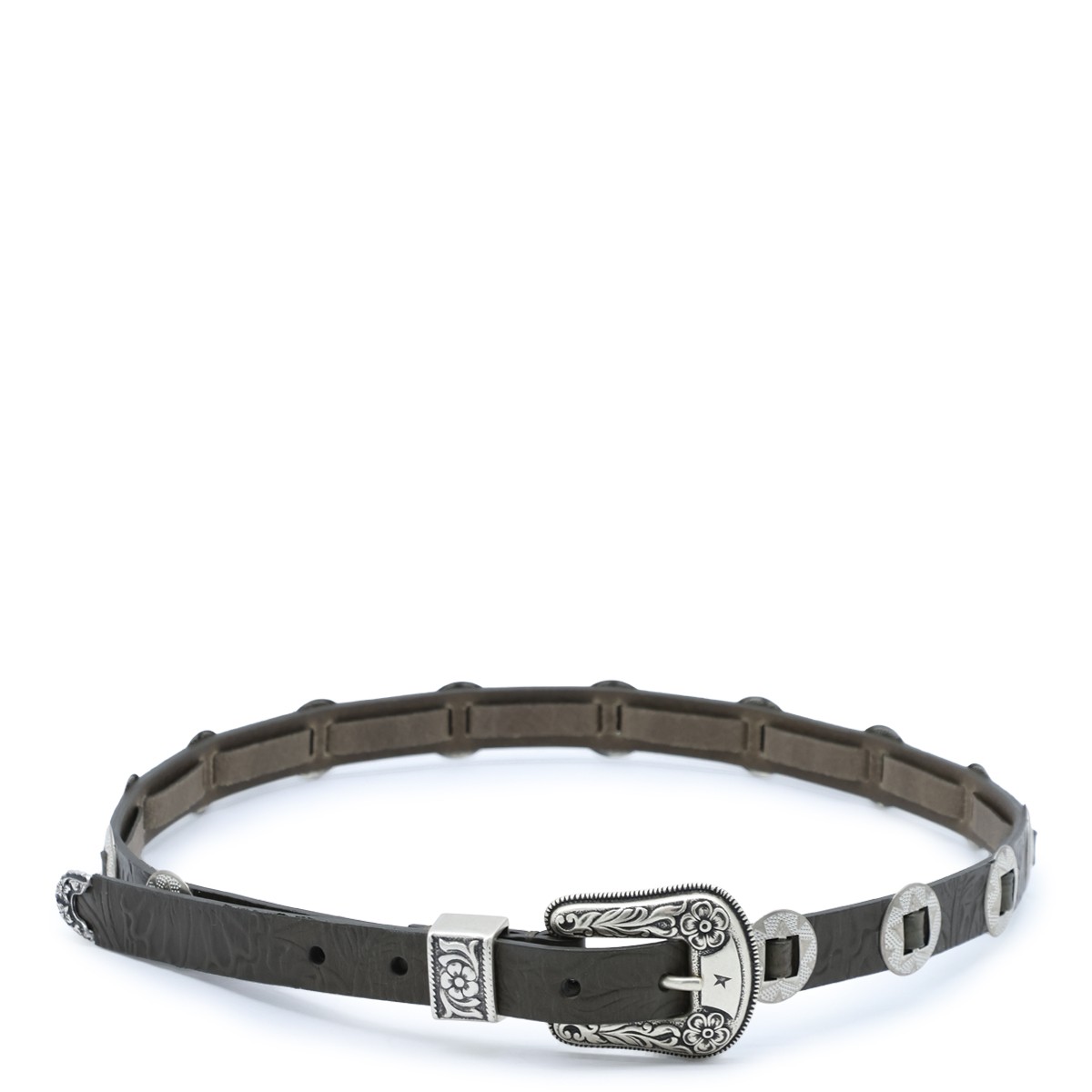 BROWN LEATHER BELT