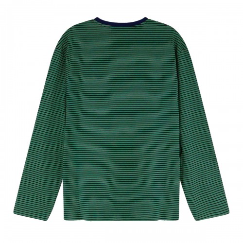 NAVY AND GREEN COTTON... 2