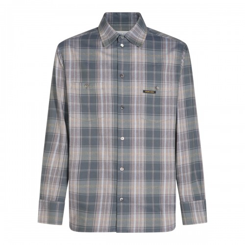 MULTICOLOR COTTON CHECK SHIRT