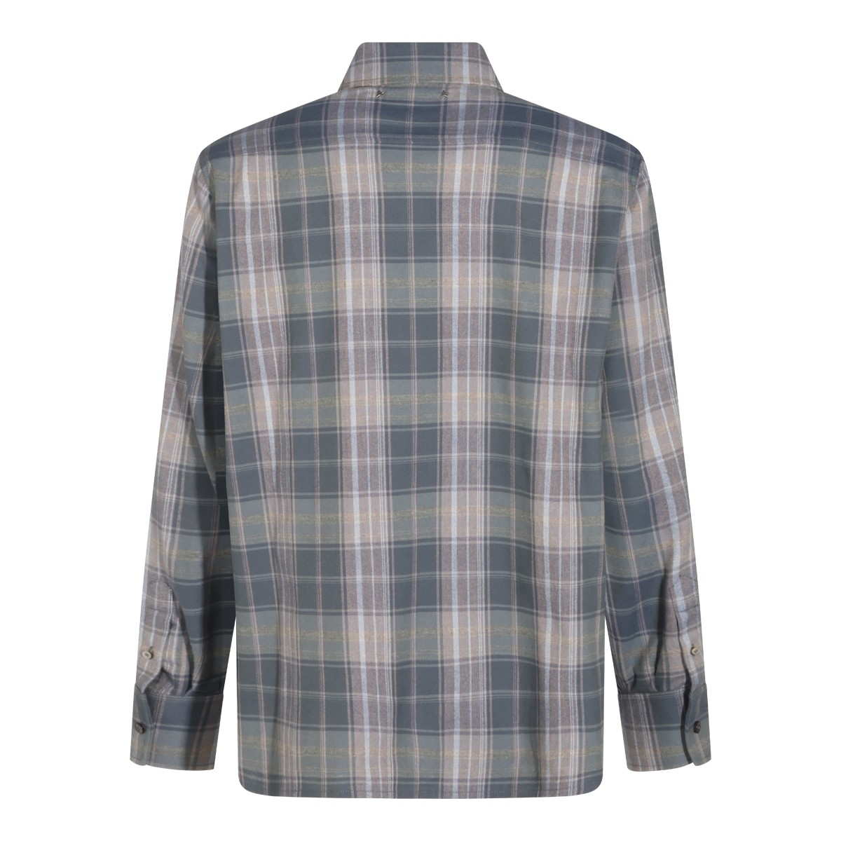 MULTICOLOR COTTON CHECK SHIRT