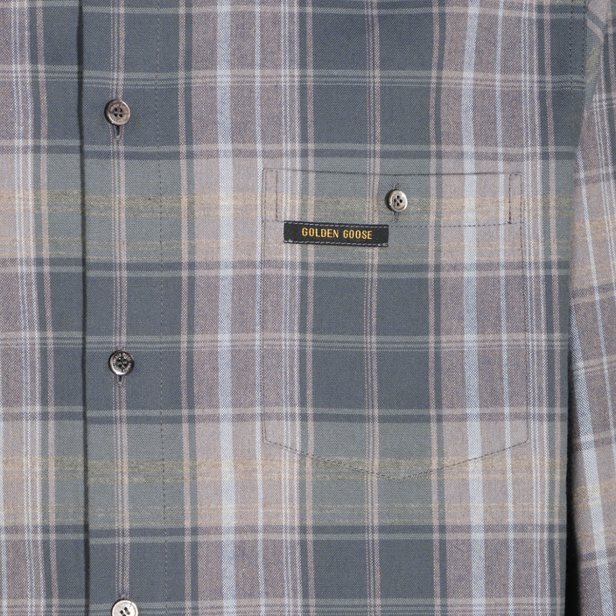 MULTICOLOR COTTON CHECK SHIRT