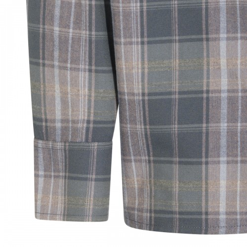 MULTICOLOR COTTON CHECK SHIRT