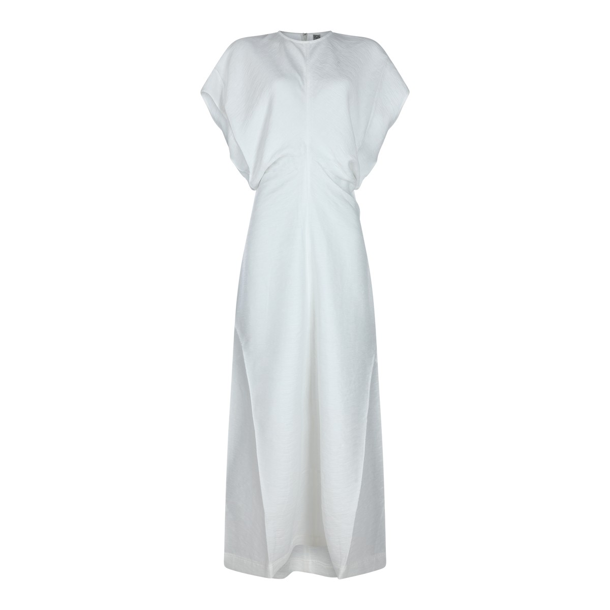 OFF WHITE SLOUCH WAIST LONG DRESS