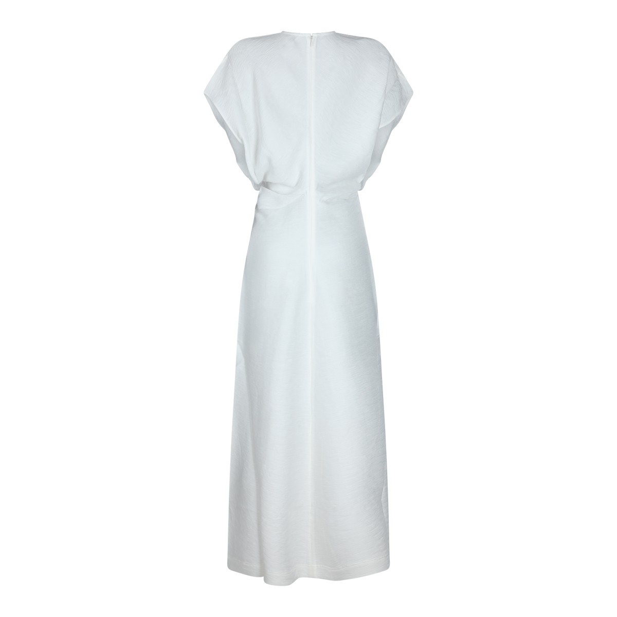 OFF WHITE SLOUCH WAIST LONG DRESS